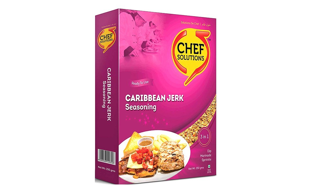 Chef Solutions Caribbean Jerk Seasoning    Box  250 grams